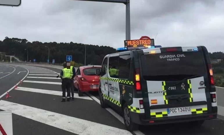 Un control de la Guardia Civil