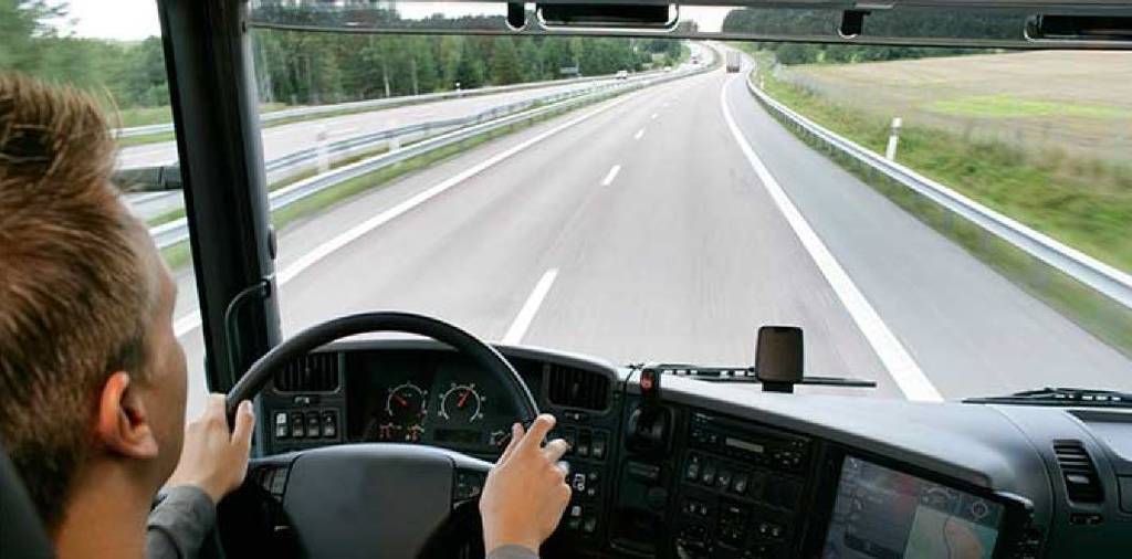 Imagen de un conductor de camión