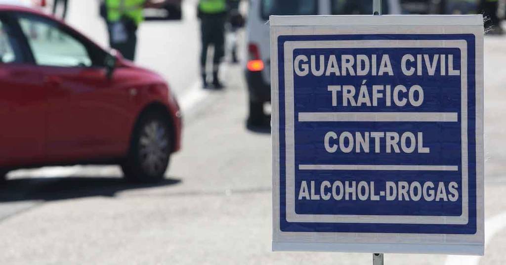 Imagen de un control de alcohol y drogas