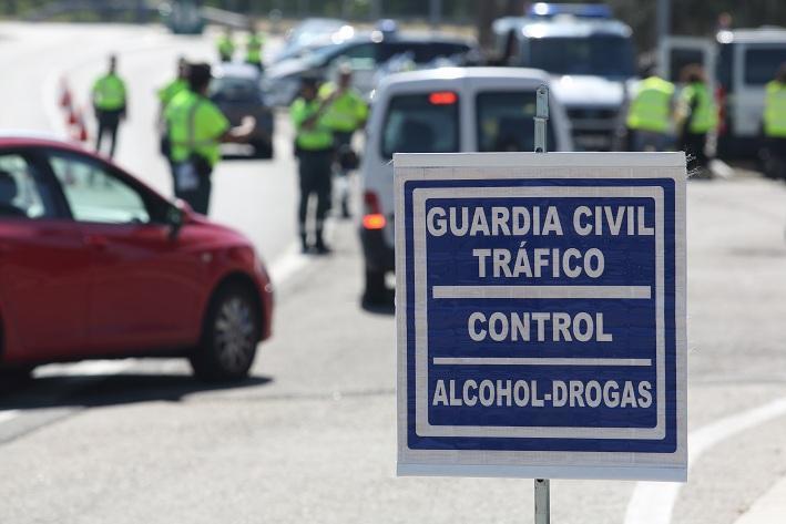 Un control de alcohol y drogas