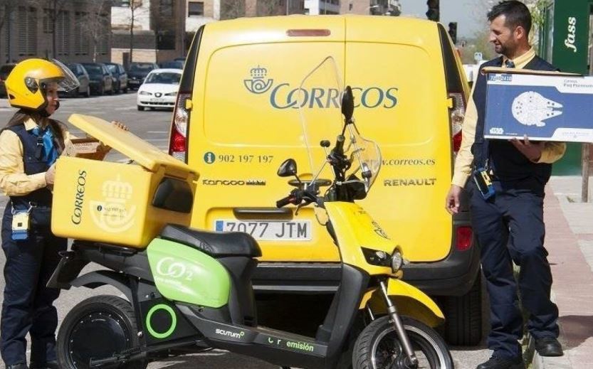 Imagen de repartidores de Correos