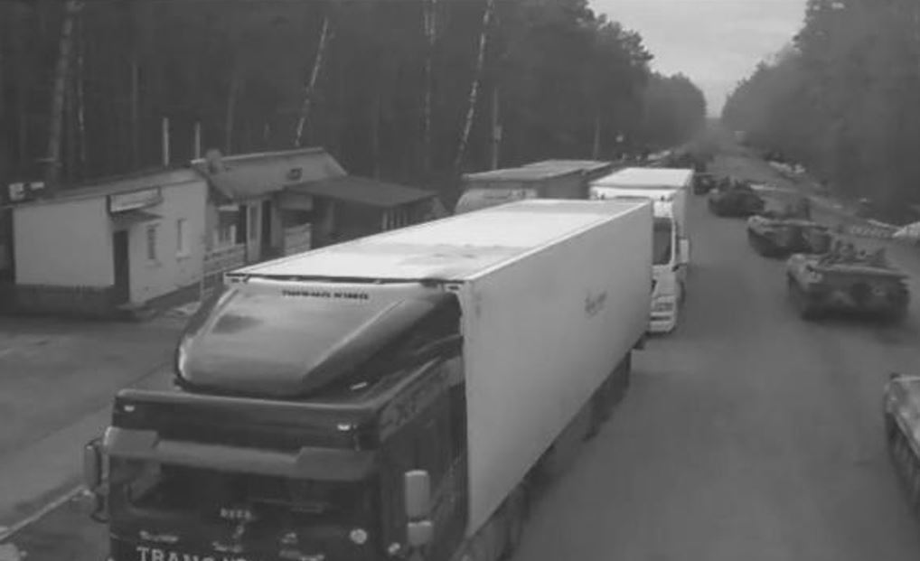 Camiones españoles atrapados en Ucrania por la invasión de Rusia