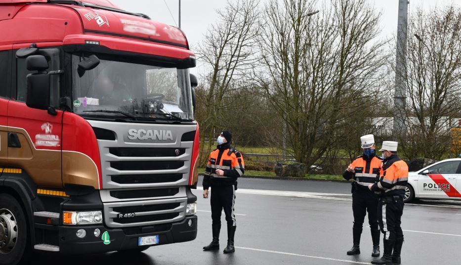 Campaña de inspección de ROADPOL y la Autoridad Laboral Europea en camiones y autobuses