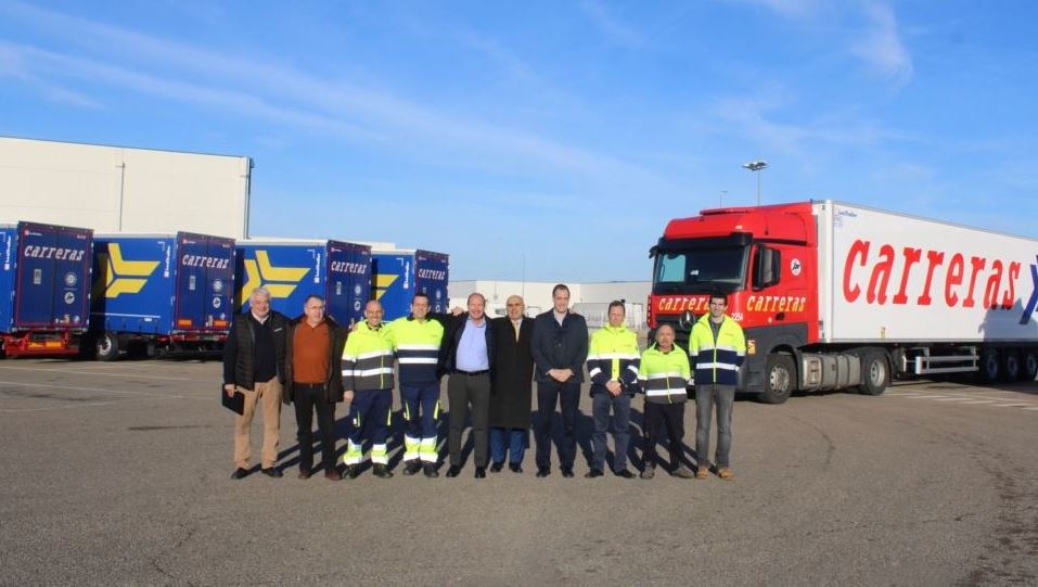 Imagen de Carreras incorpora a su flota 160 semirremolques Lecitrailer