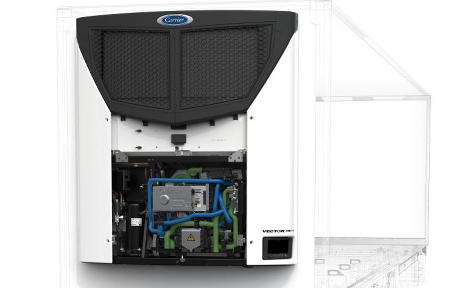 Imagen de Carrier Transicold presenta el modelo Vector que funciona con hidrógeno