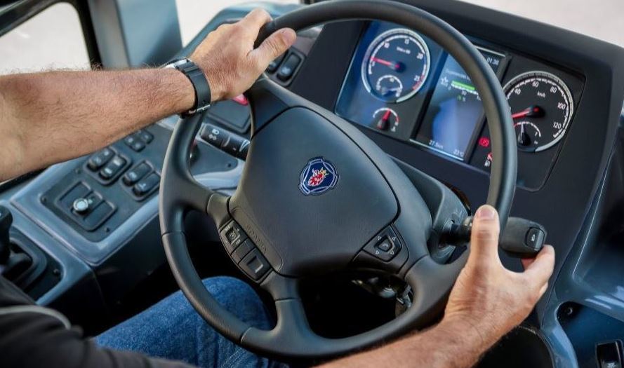 Imagen de un camionero
