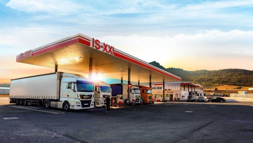 imagen de una gasolinera de Cepsa