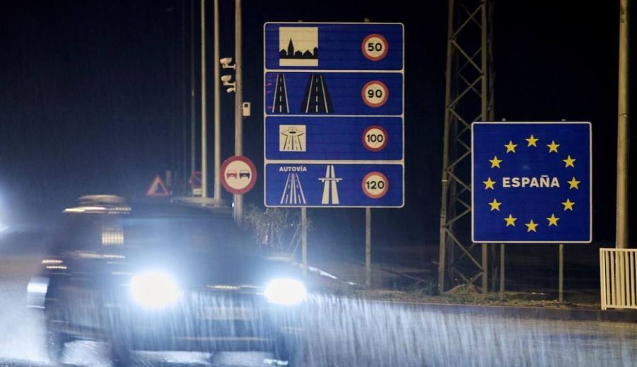 Imagen de la frontera de España