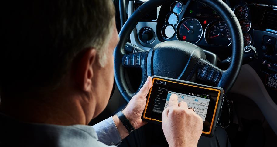 Imagen del sistema ISAAC para conductores