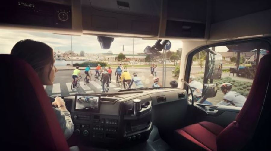 Imagen de las cámaras de tráfico del Volvo FM