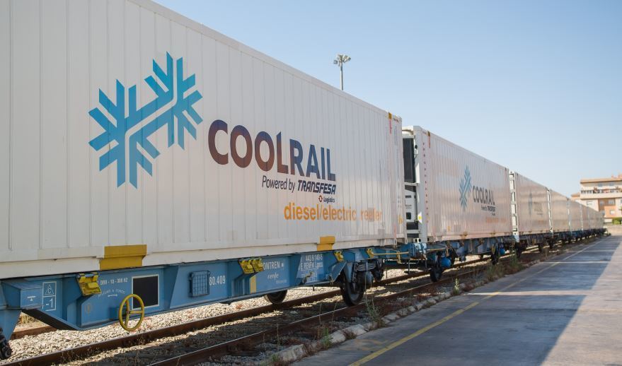 CoolRail powered by Transfesa Logistics ahorra 5.900 toneladas de CO2 en su primer año