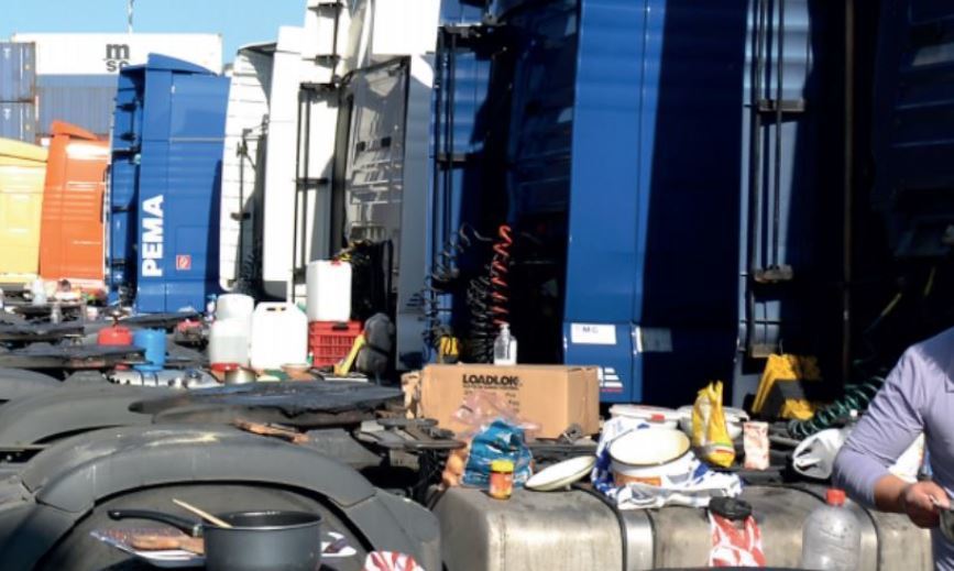 Imagen de precariedad laboral en el transporte