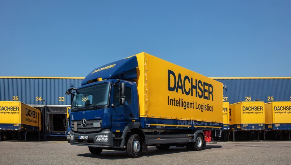 Imagen del nuevo almacén de Dachser en Alemania