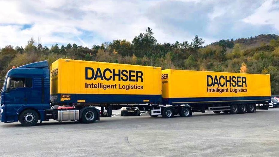 El megacamión de Dachser