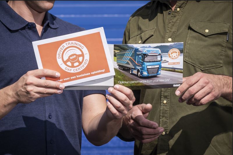 Imagen de la campaña de DAF