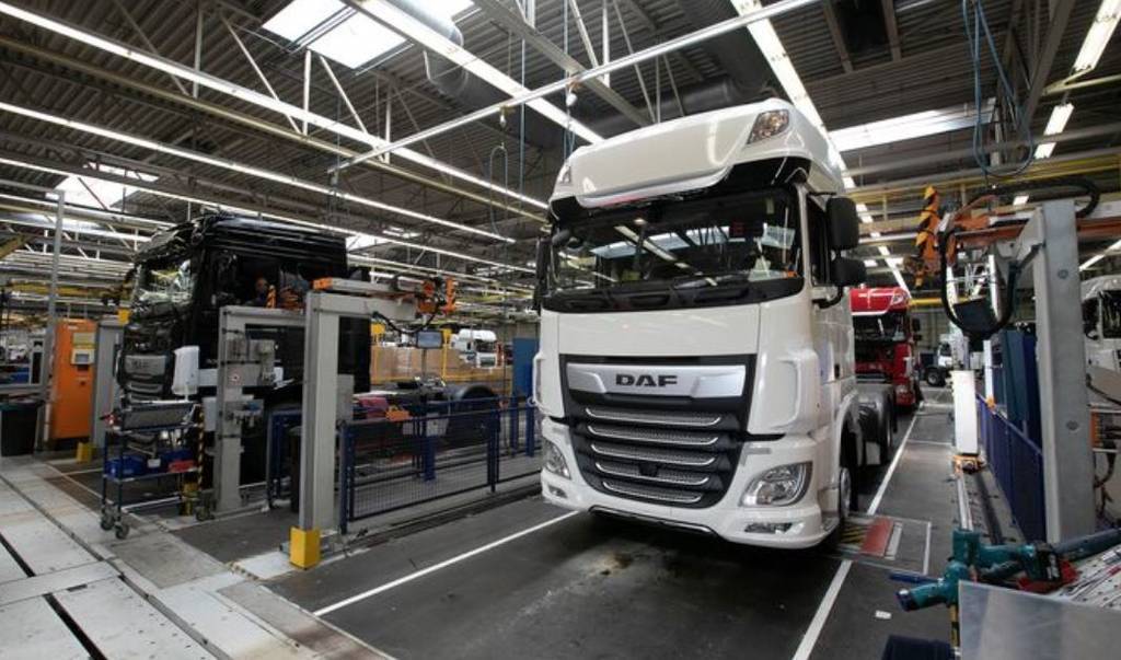 Imagen de la fábrica de DAF en Eindhoven