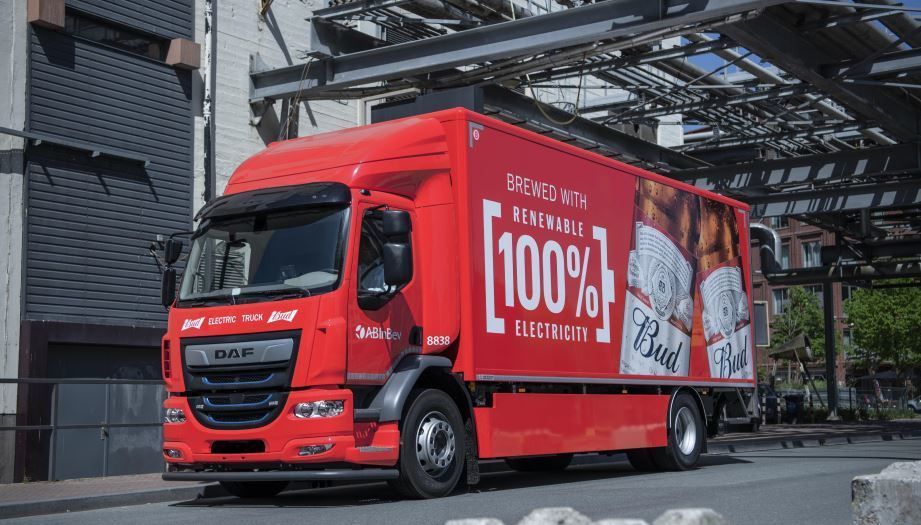 Imagen del DAF LF Electric totalmente eléctrico