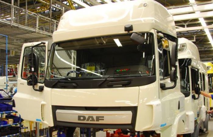 Imagen de la fábrica de cabinas de DAF