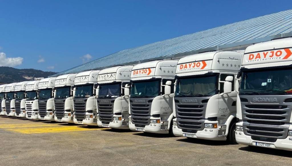 Camiones Scania en la empresa DAYJO