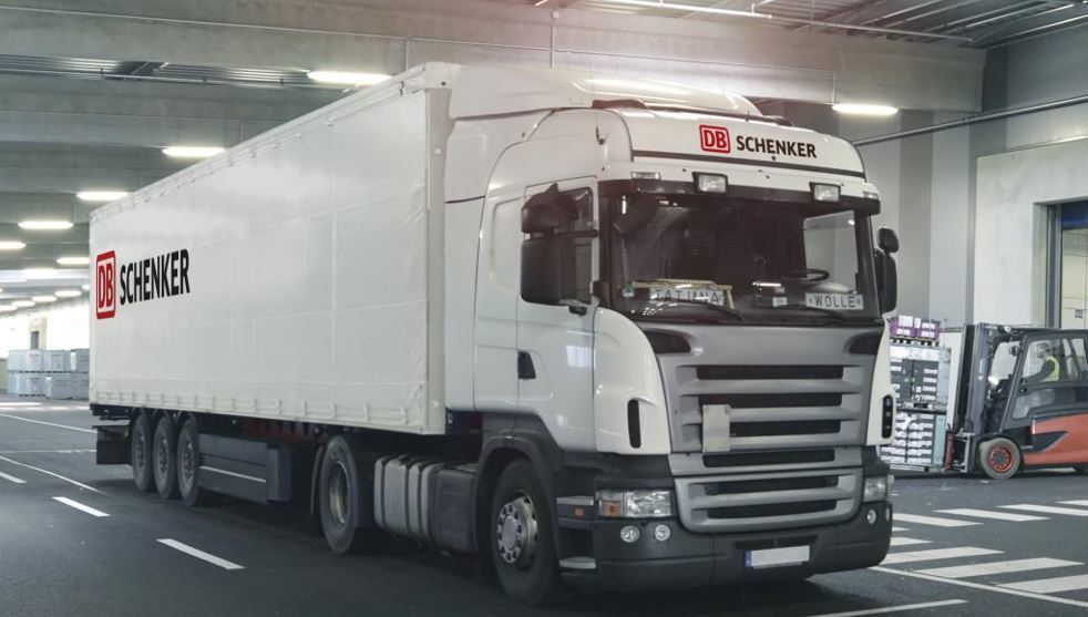 Imagen de DB Schenker en el transporte TIR en la región del CCG