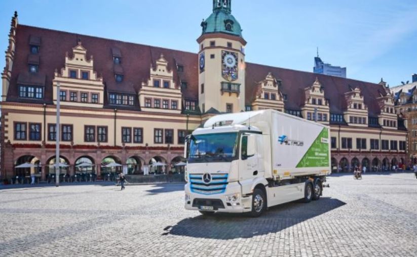 Imagen del Mercedes-Benz eActros eléctrico