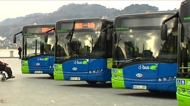 Imagen de autobuses urbanos de Dbus