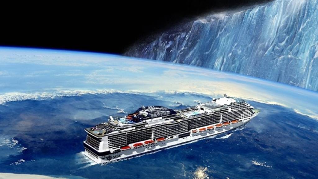 Imagen simulada del crucero