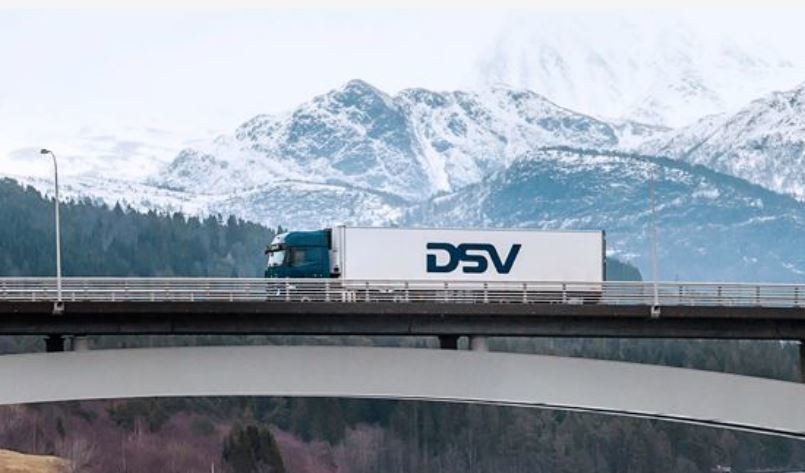 Imagen de un camión de DSV