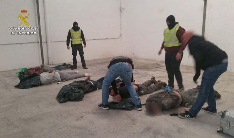 Detención de una banda que traficaba con droga