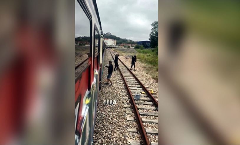 Imagen de los grafiteros
