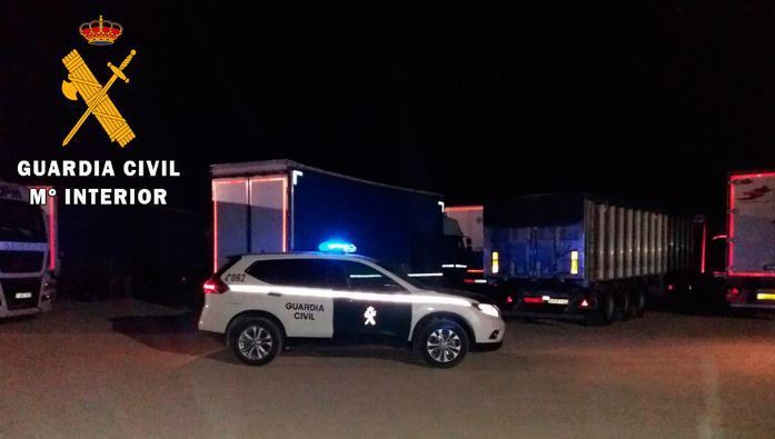 Imagen proporcionada por la Guardia Civil