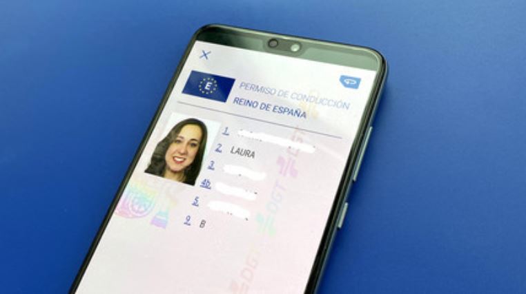 Imagen de la APP para móvil de la DGT