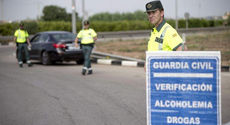 Un control de la DGT