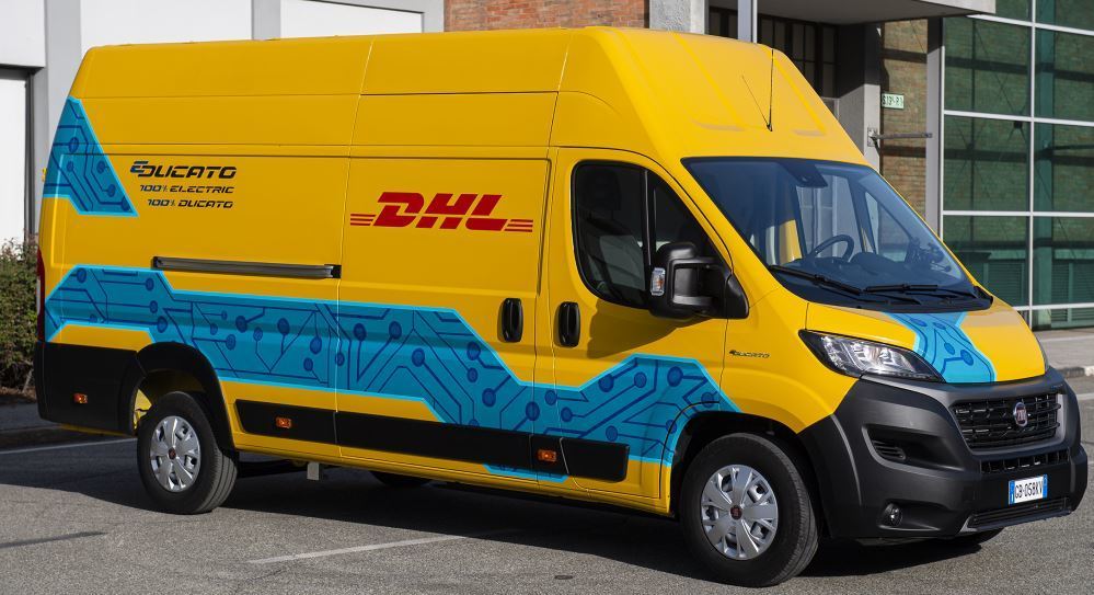 DHL Express y Fiat Professional promueven la electrificación del transporte de la última milla