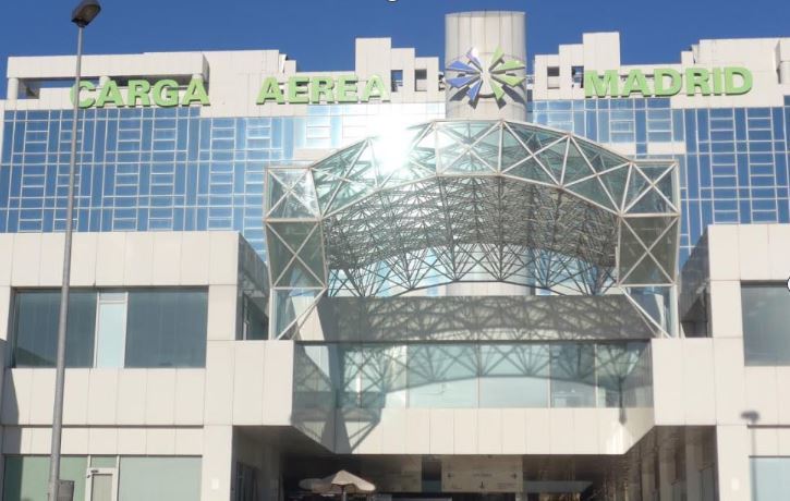 Centro de carga del aeropuerto de Madrid
