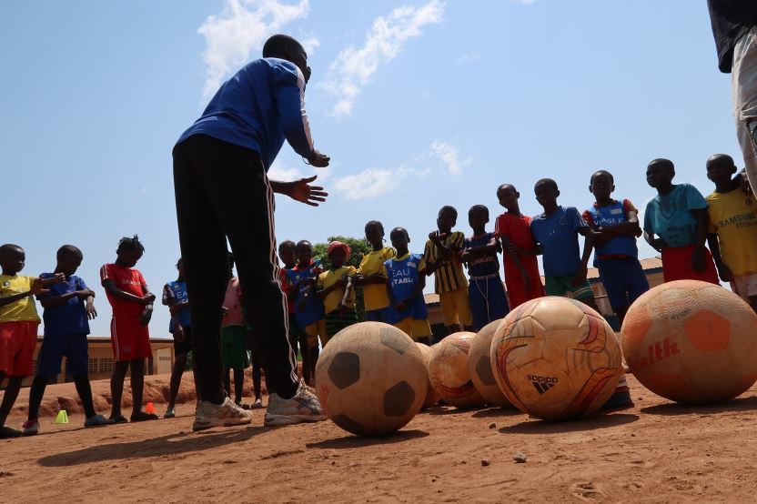 Imagen del fútbol en Africa Imagen del fútbol en Africa