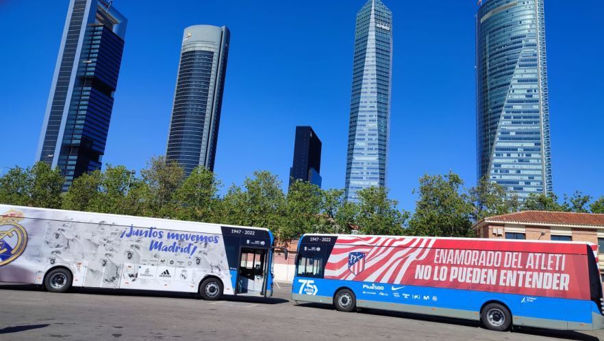 Autobuses de la EMT Madrid denunciados por intrusismo por DIREBÚS