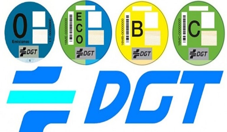 Distintivos ambientales de la DGT