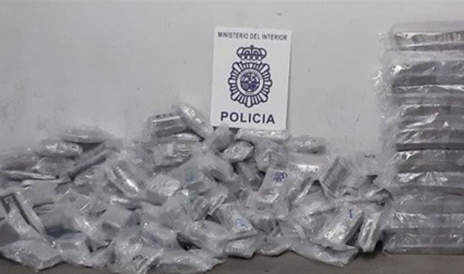 Droga incautada en un camión procedente de Ceuta