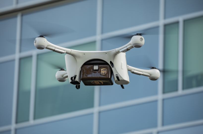 Imagen de uno de los drones que utilizará UPS