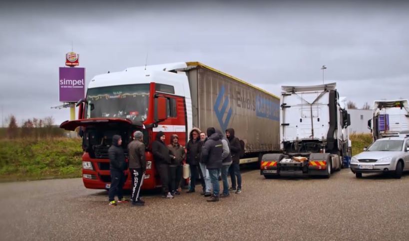Camioneros de Europa del Este