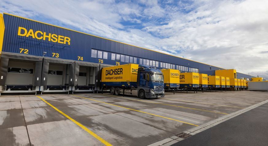 Imagen de la base logística de Dachser en Erfurt