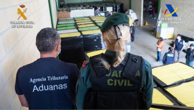 Desarticulada en Navarra la mayor red de fabricación y distribución de tabaco en camiones a Europa