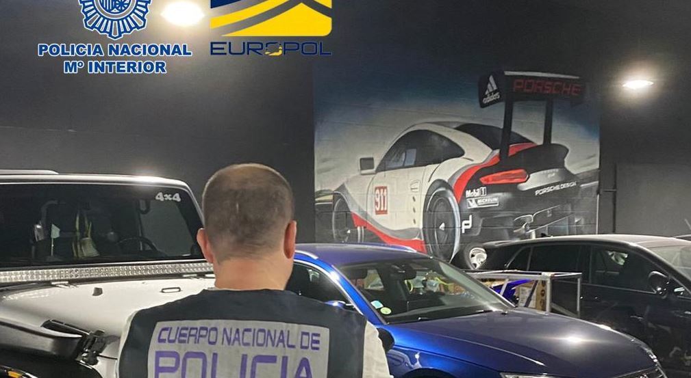 Imagen del detenido en España un proveedor belga de coches de lujo
