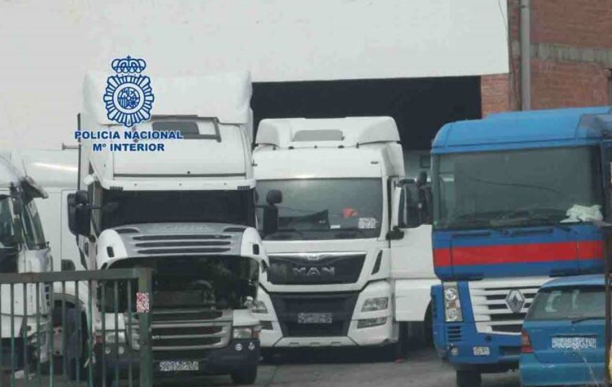 Detenido un empresario por apropiarse de 14 camiones valorados en 660.000 euros