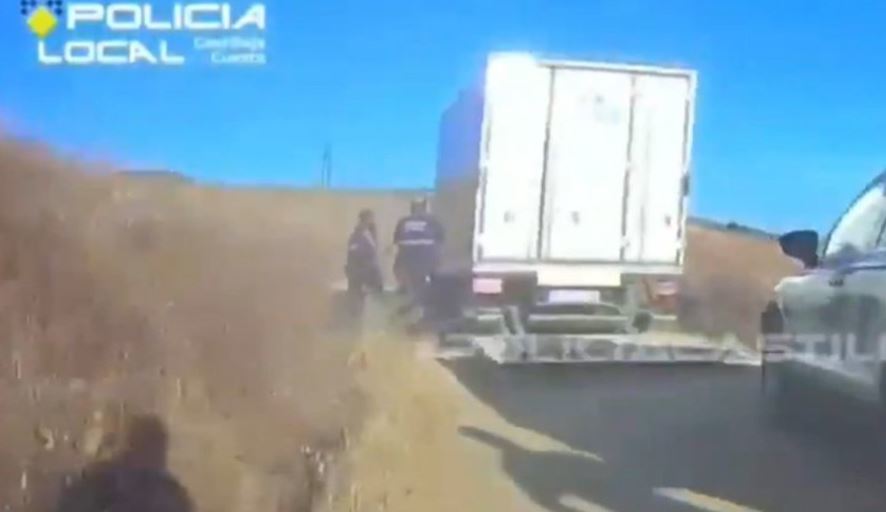 Detenido un varón en Castilleja de la Cuesta tras robar un camión