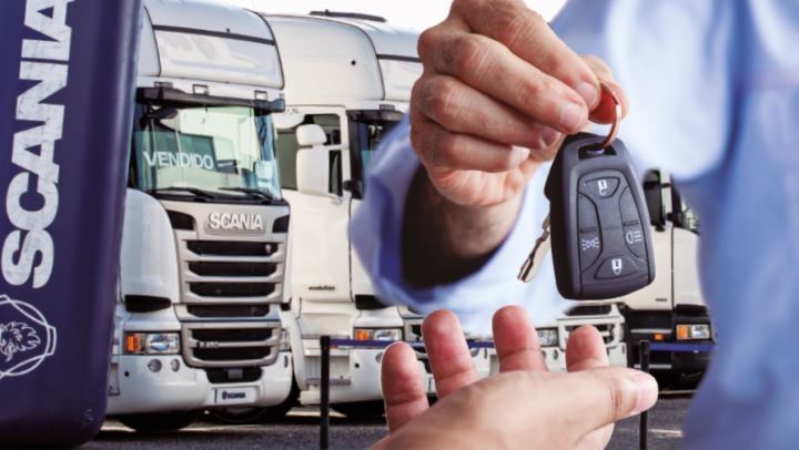 Imagen del camión de ocasión de Scania