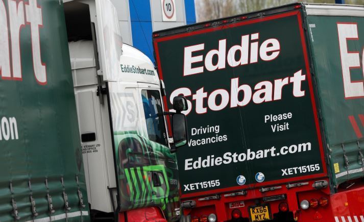 Camiones de la empresa Eddie Stobart