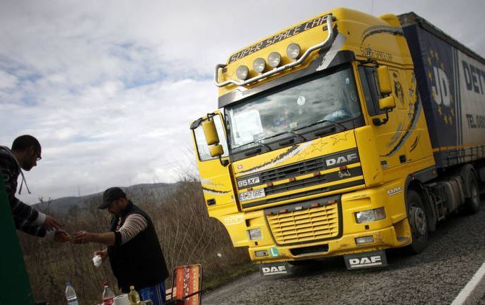 Camioneros de Europa del Este