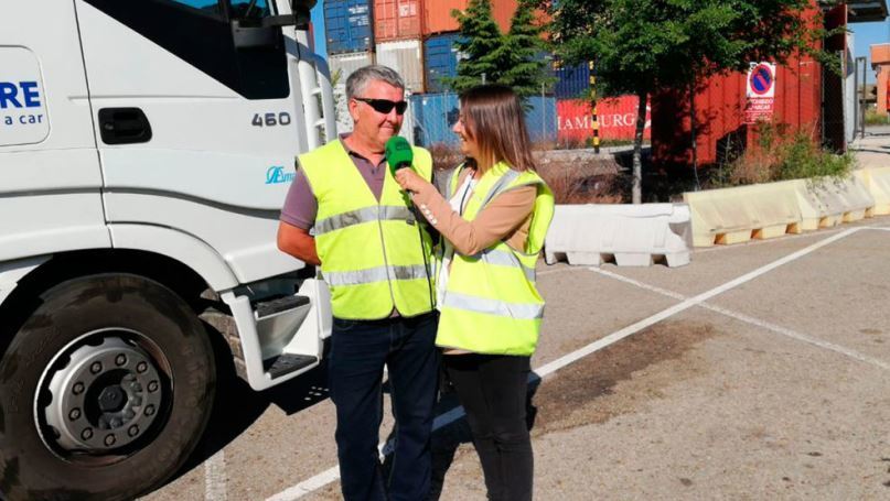 Entrevista de Alicia Heras a Juan, camionero
